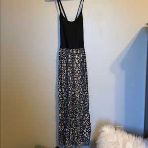 Black & white jumpsuit